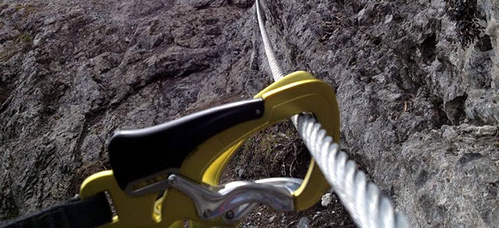 Caminito del Rey steel cable