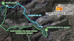 Bus to get back to Caminito del Rey Start point