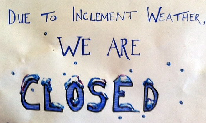 Caminito del rey closed because of bad weather