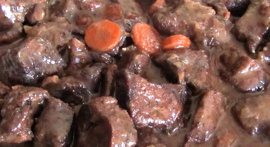 Wild boar stew